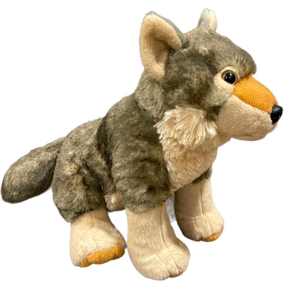 Wild Republic Timber Wolf Stuffed Plush Animal- So Soft - Picture 3 of 3